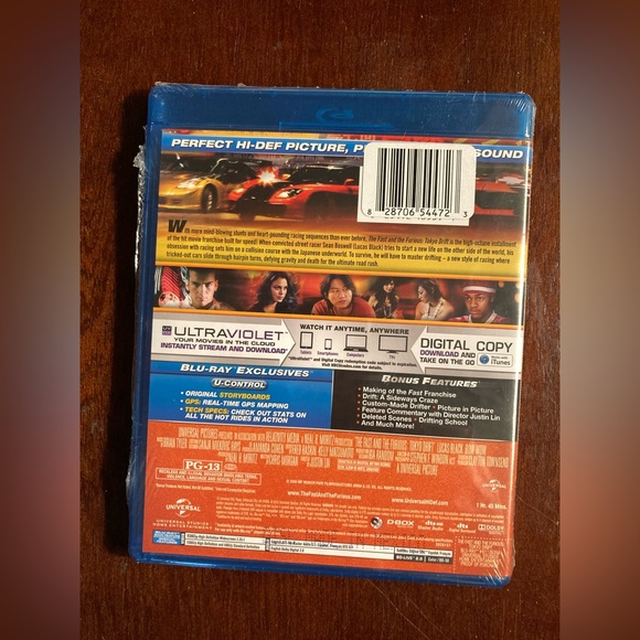 THE FAST AND THE FURIOUS 3: TOKYO DRIFT BLU-RAY - Picture 2 of 2